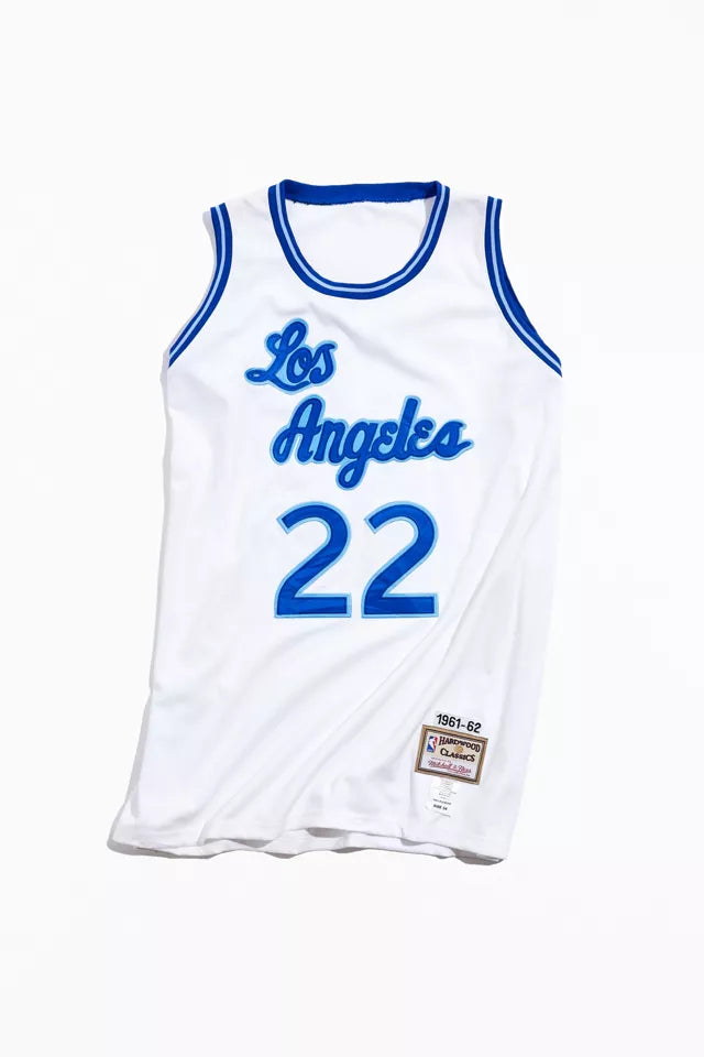 Elgin Baylor Los Angeles Lakers Official NBA Mitchell & product image 2