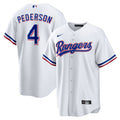 Joc Pederson Texas Rangers official MLB Nike Jersey white product image 1