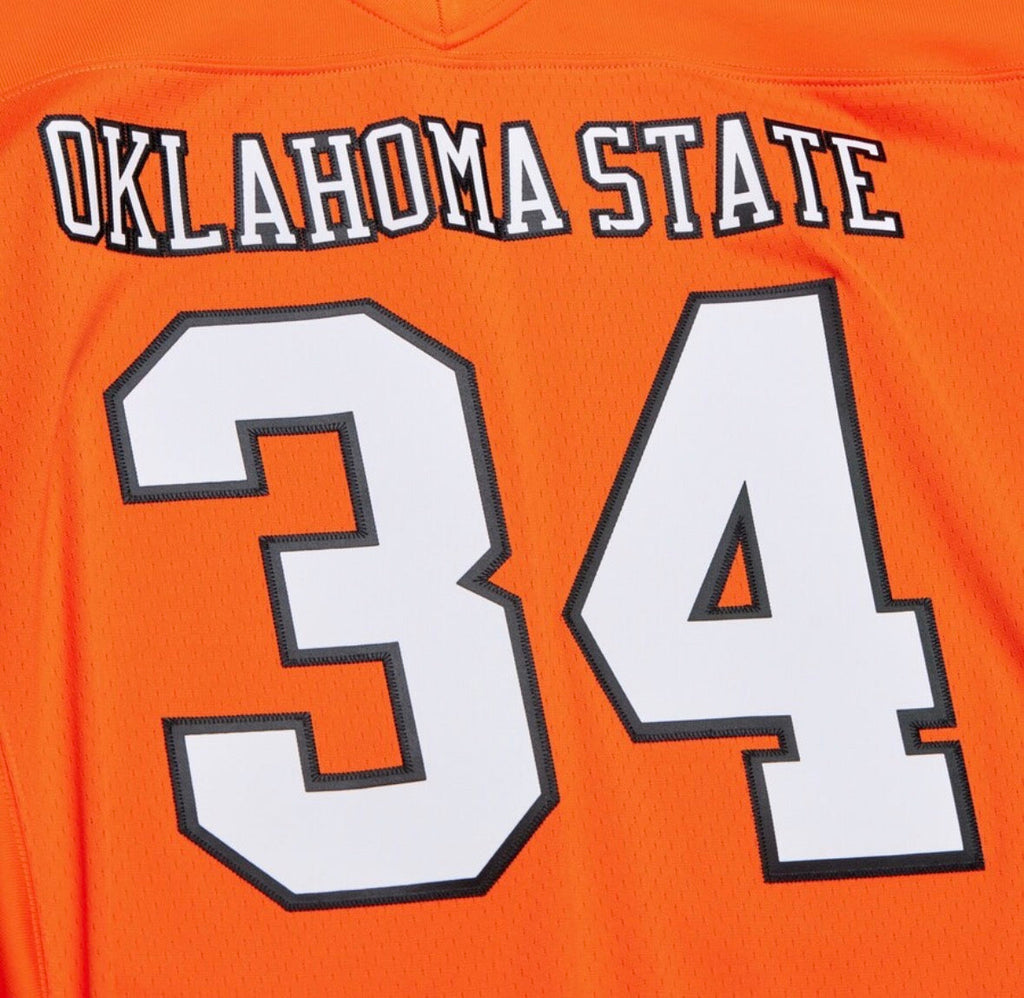 Thurman Thomas Oklahoma State Official NCAA Mitchell & Ness product image 4