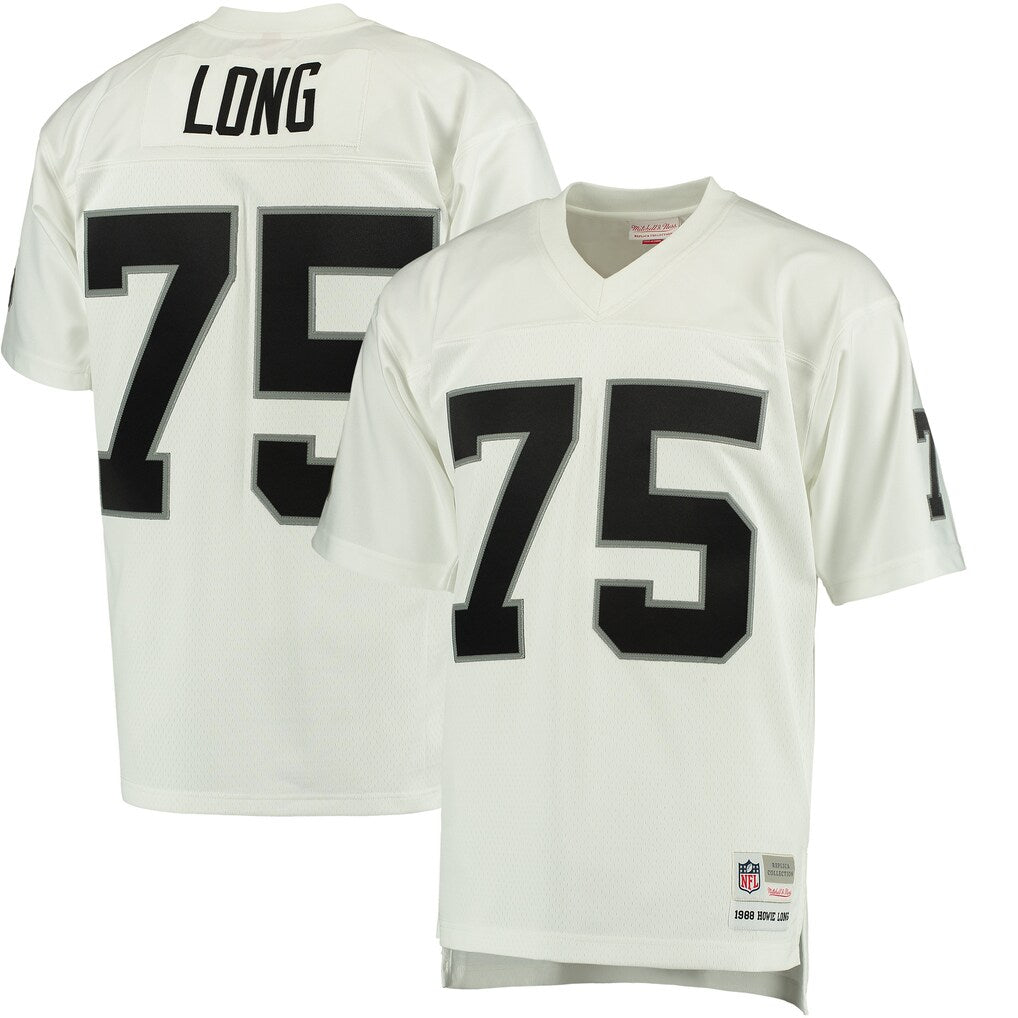 Howie Long Oakland Raiders NFL Mitchell & Ness Jersey White product image 1