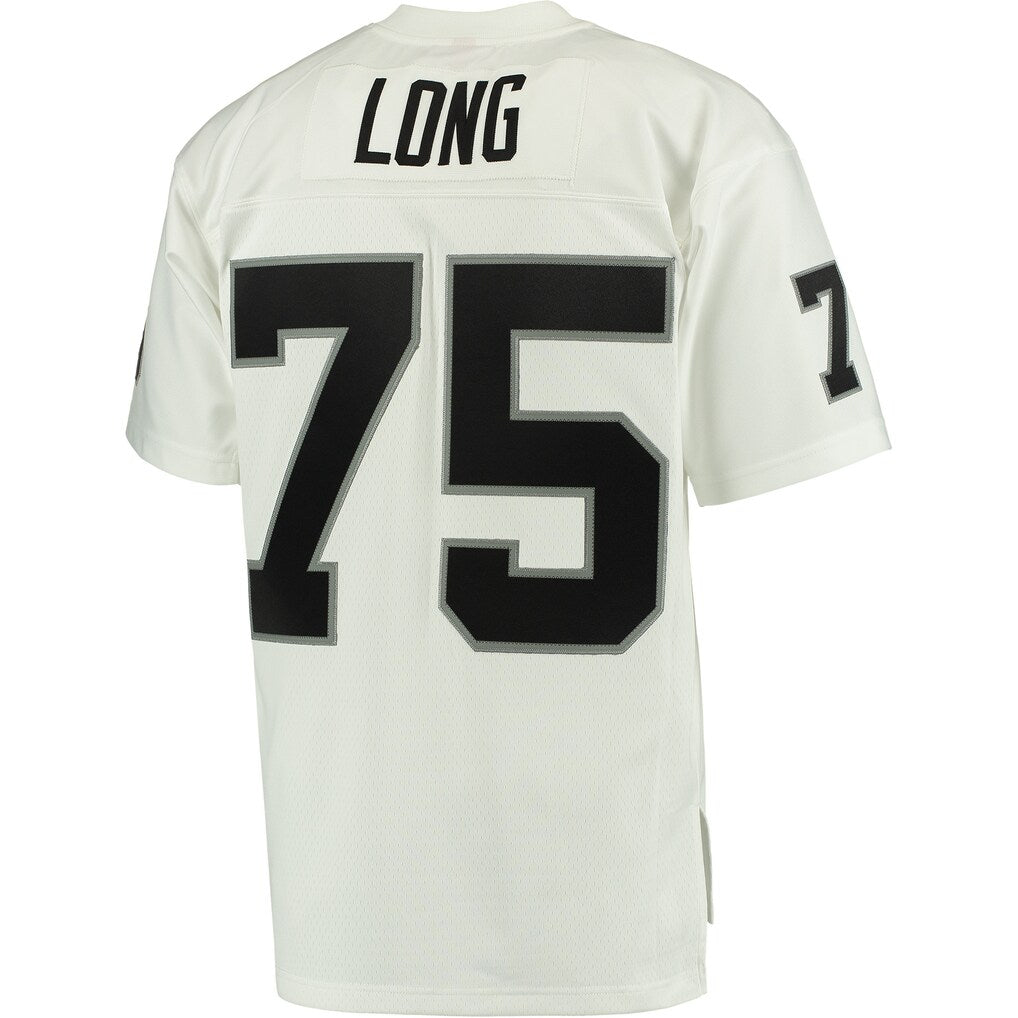 Howie Long Oakland Raiders NFL Mitchell & Ness Jersey White product image 3