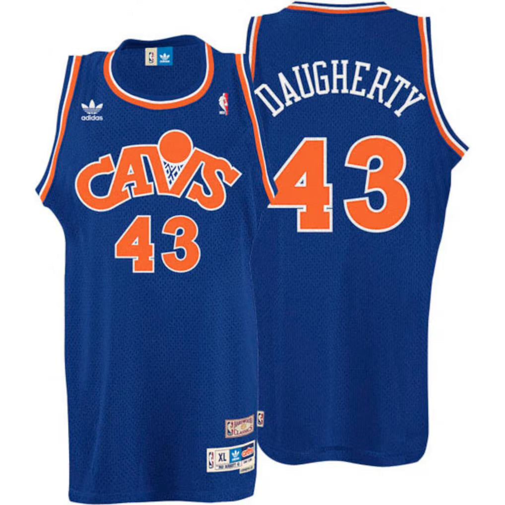 Brad Daugherty Cleveland Cavaliers Official NBA Adidas product image 1
