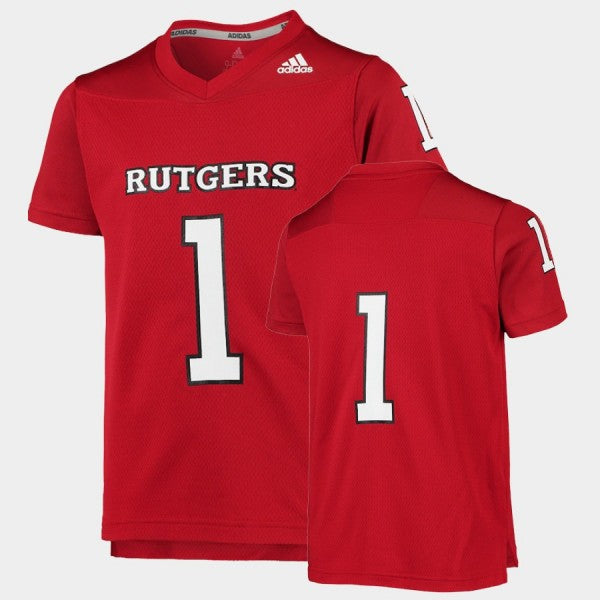 Rutgers Scarlet Knights #1 No name Official NCAA Adidas product image 1