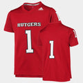 YOUTH KIDS Number 1 Rutgers Scarlet Knights Official NCAA product image 1