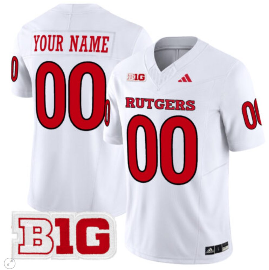 Any Name & Number Rutgers Scarlet Knights customized Adidas product image 1