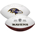 Baltimore Ravens Full Size logo Autograph Signature Football product image 1
