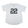 Ben Rice New York Yankees Autographed Multi Inscribed Nike Pinstripe Replica Jersey (CX Auth) product image 1, provided for