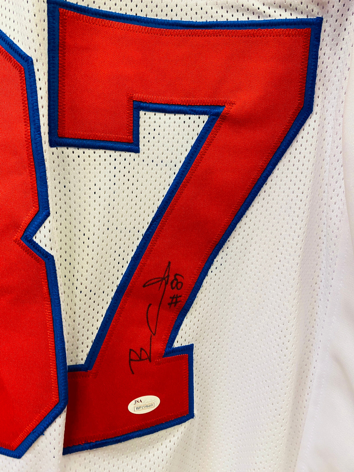 Ben Coates New England Patriots autographed Jersey JSA product image 2