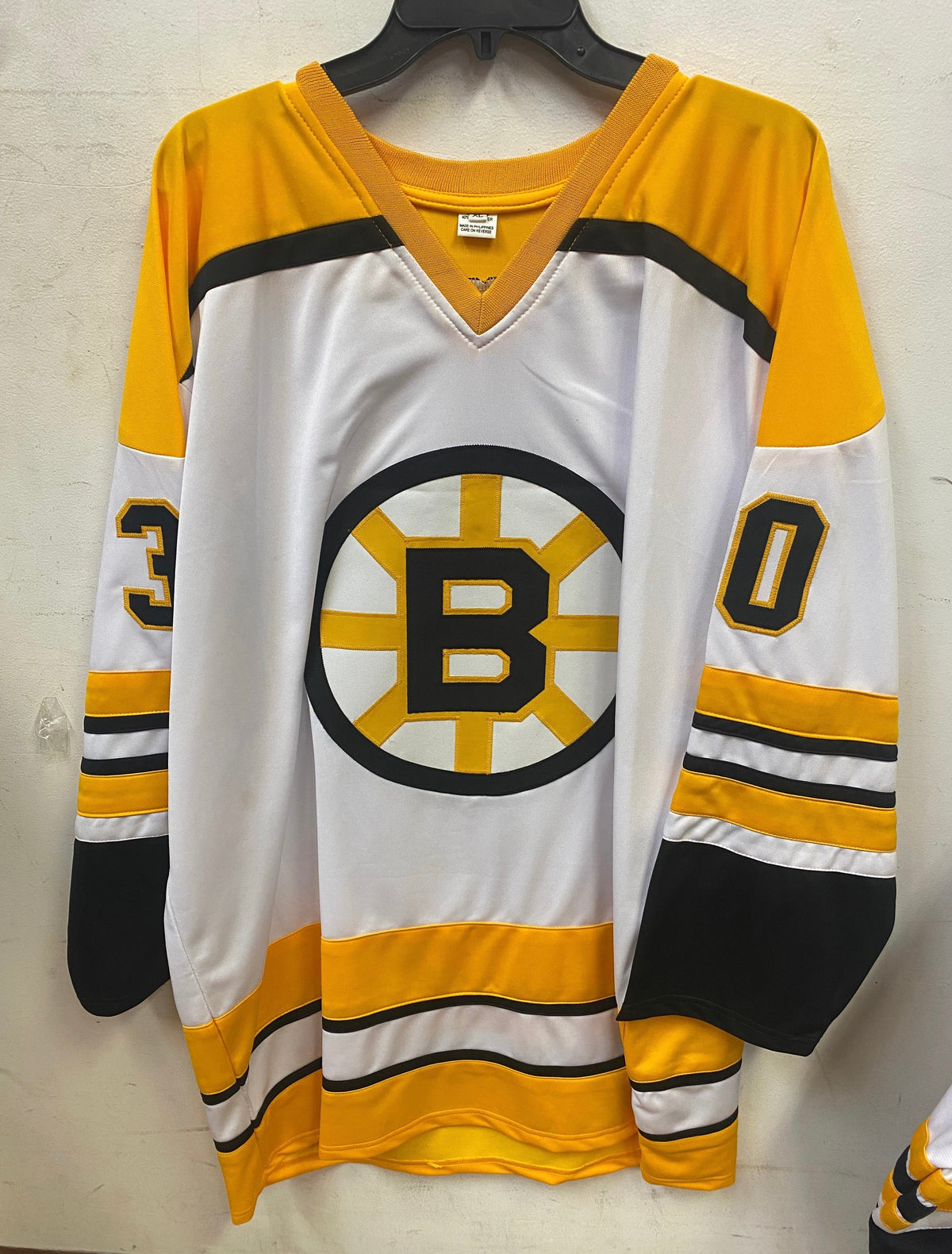 Gerry Cheevers Boston Bruins autographed jersey JSA product image 2