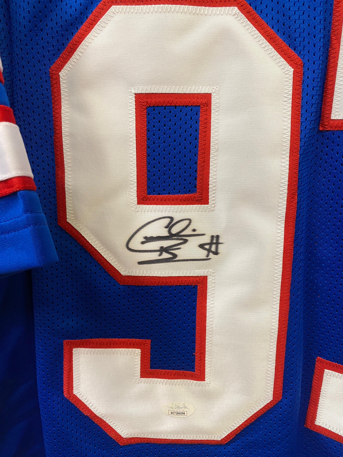 Cornelius Bennett autographed Buffalo Bills Custom jersey product image 2