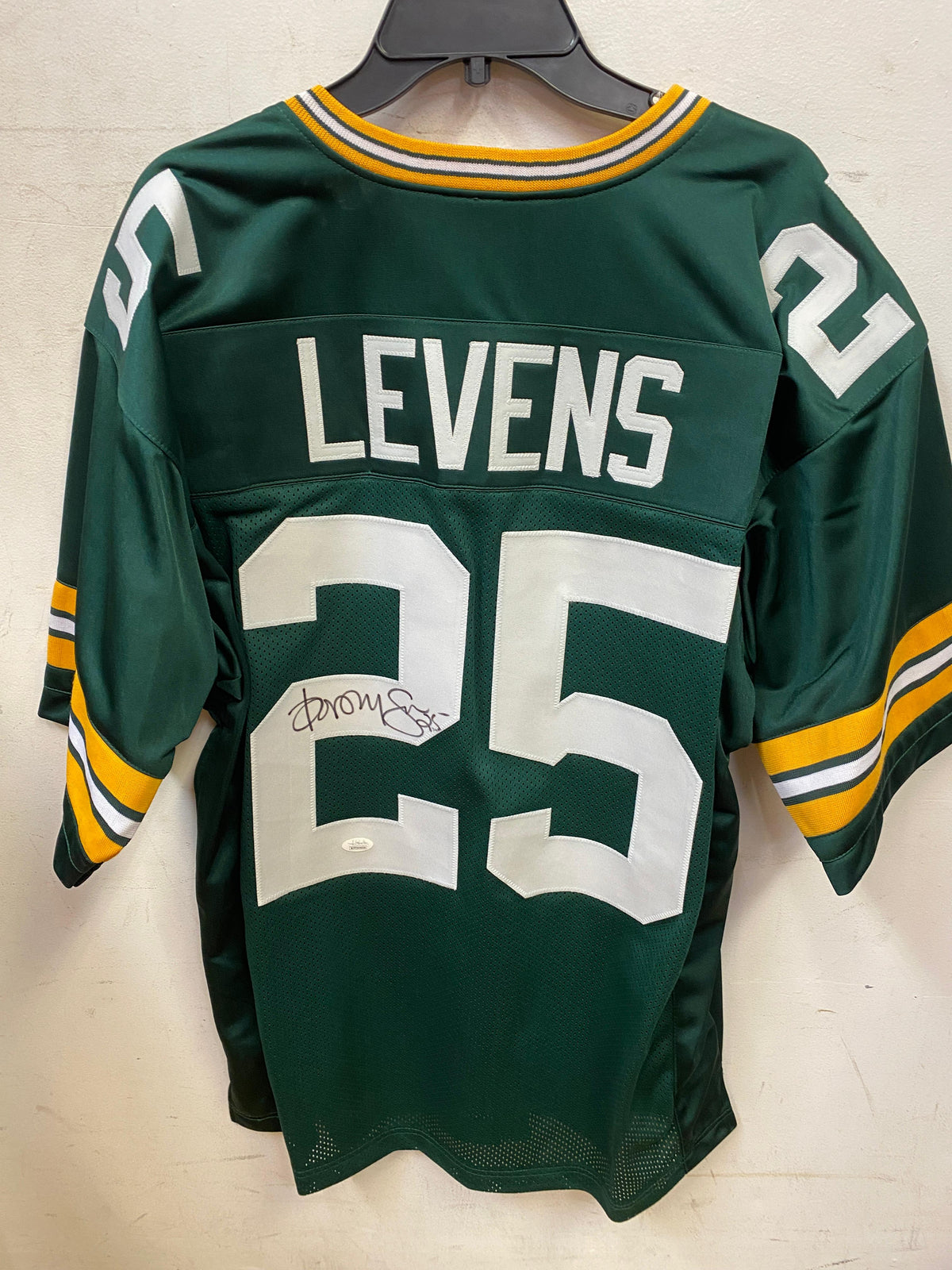Dorsey Levens Green Bay Packers autographed jersey JSA product image 1