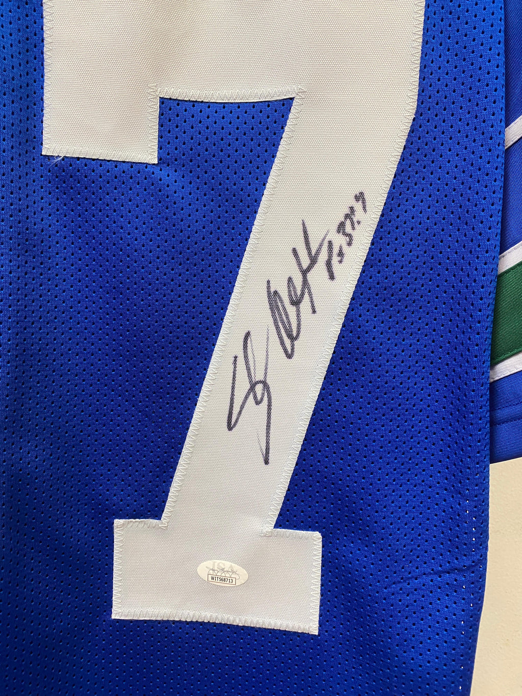 Shaun Alexander Seattle Seahawks autographed jersey JSA product image 3