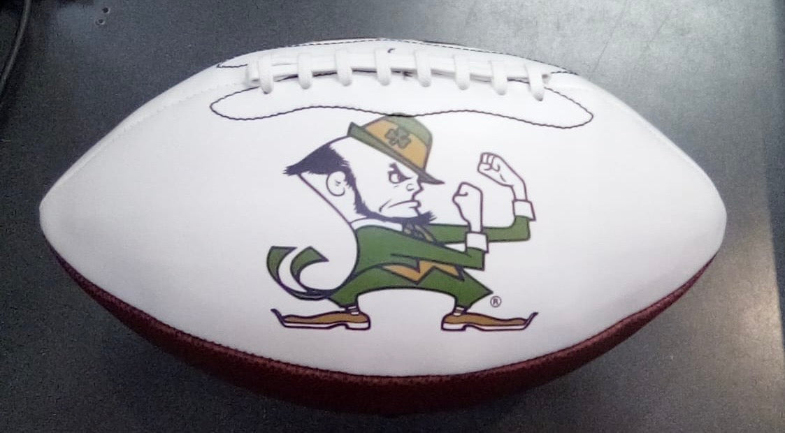 Notre Dame Fighting Irish Full Size logo Autograph product image 3
