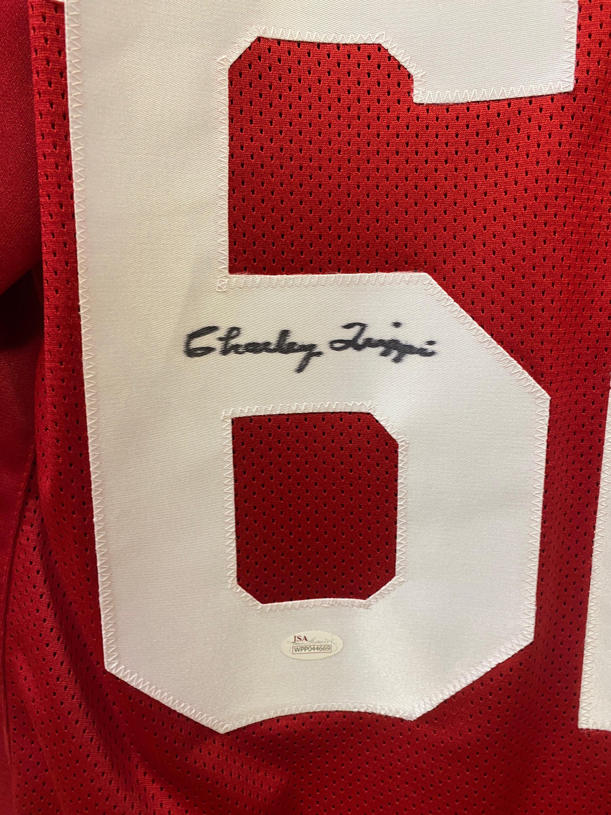 Charley Trippi Chicago Cardinals autographed jersey JSA product image 2