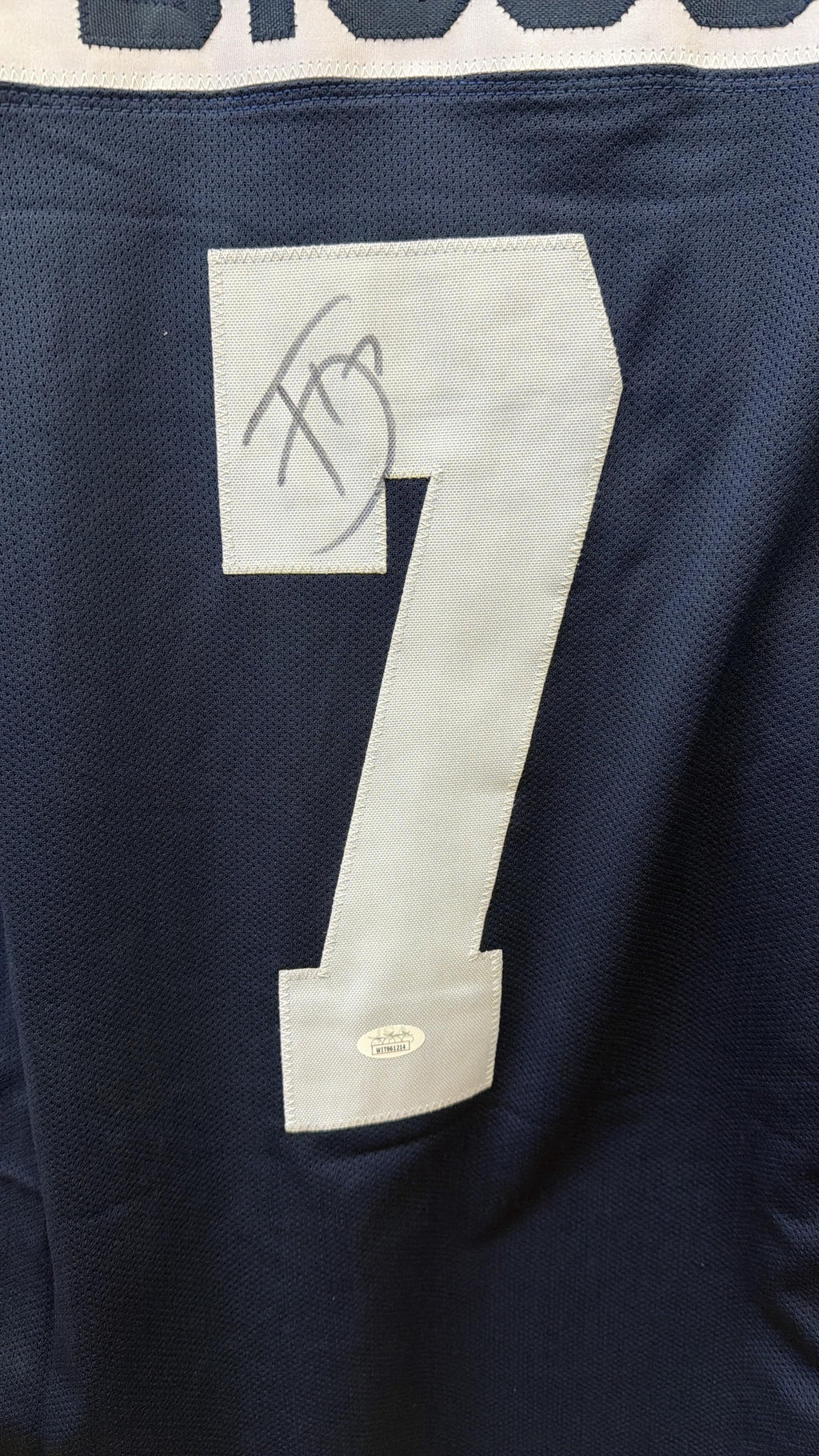Trevon Diggs autographed Dallas Cowboys custom jersey JSA product image 3