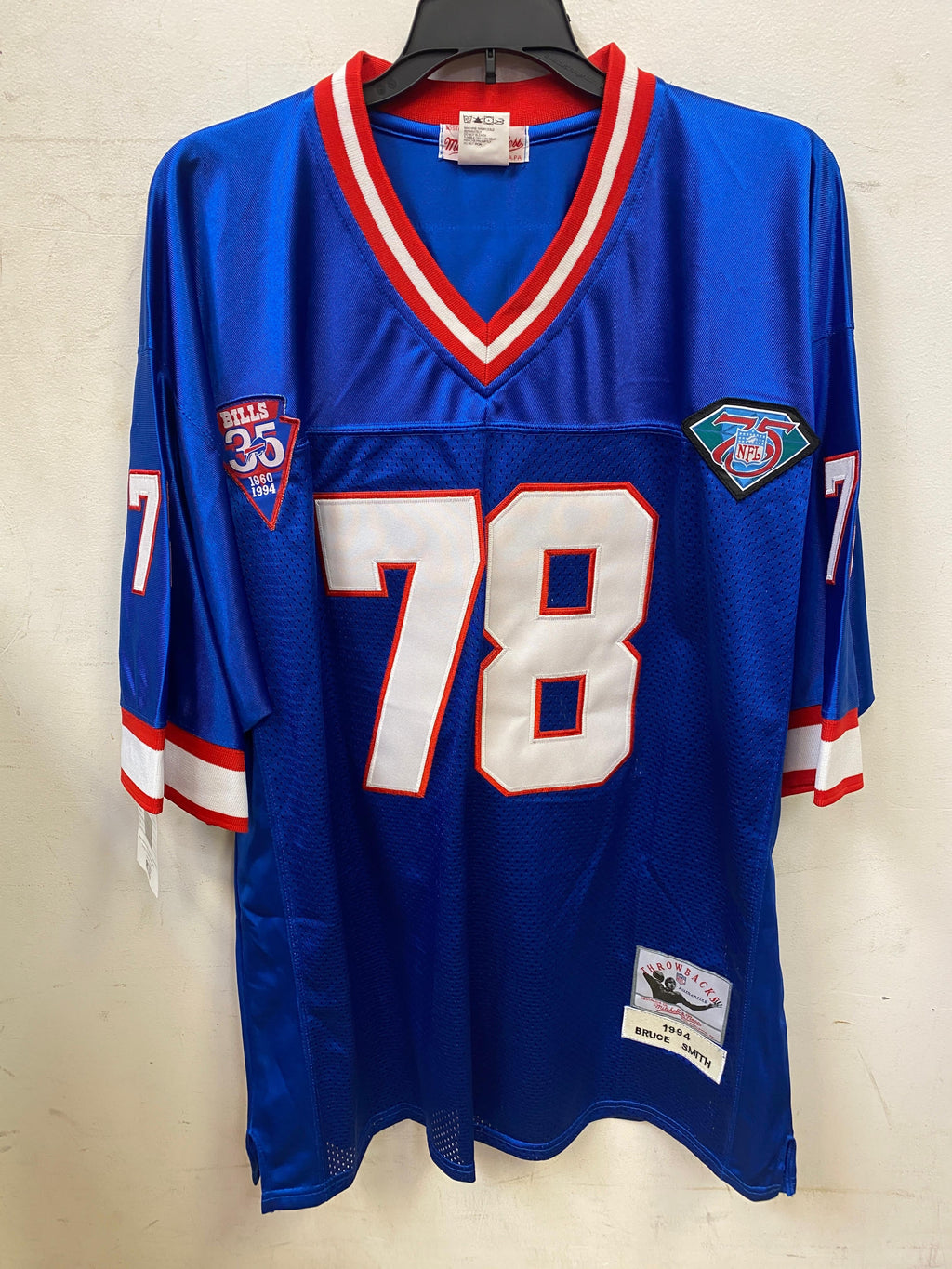 Bruce Smith autographed Buffalo Bills Mitchell & Ness product image 3