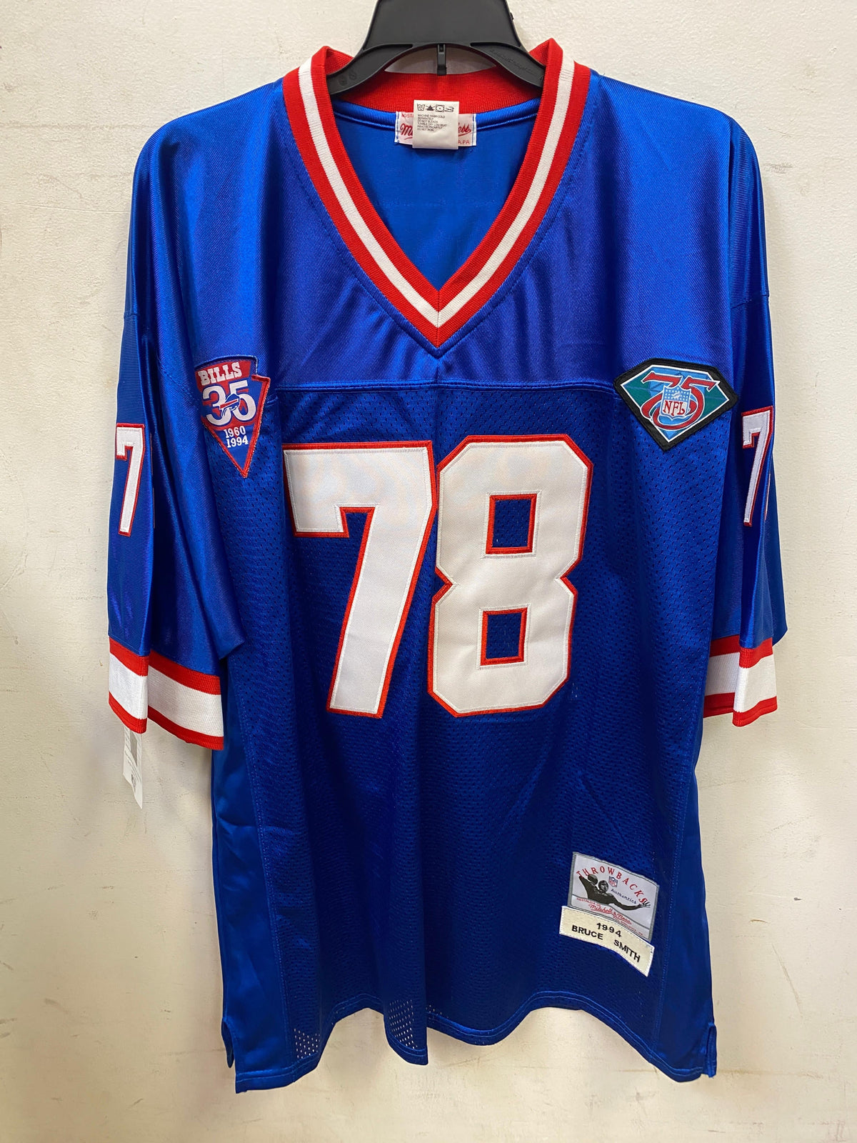 Bruce Smith autographed Buffalo Bills Mitchell & Ness product image 3