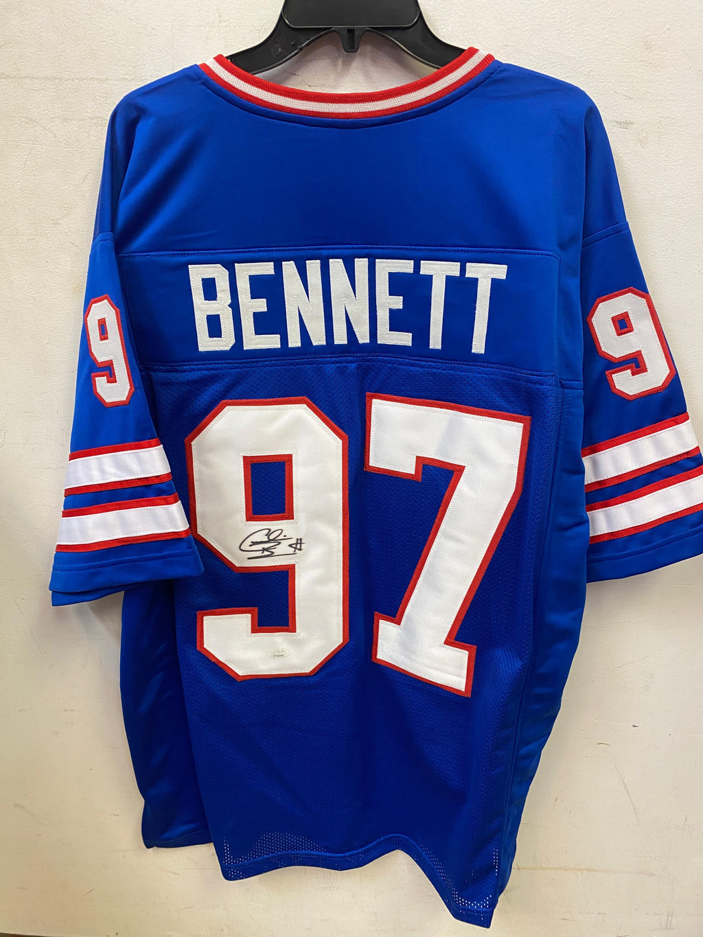 Cornelius Bennett autographed Buffalo Bills Custom jersey product image 1
