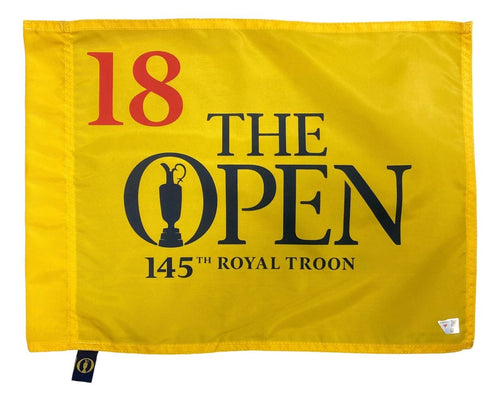 145th Open Championship Royal Troon PGA Issued Golf Flag Fanatics product image 1, provided for visual reference and product