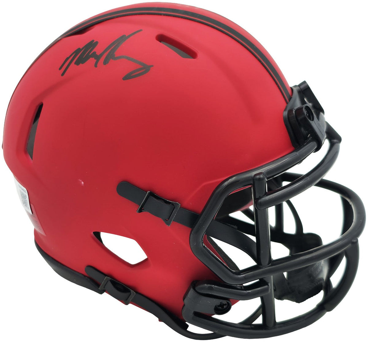 Mike Singletary Signed 49ers Rave Red Speed Mini Helmet Beckett BAS product image 1, provided for visual reference and