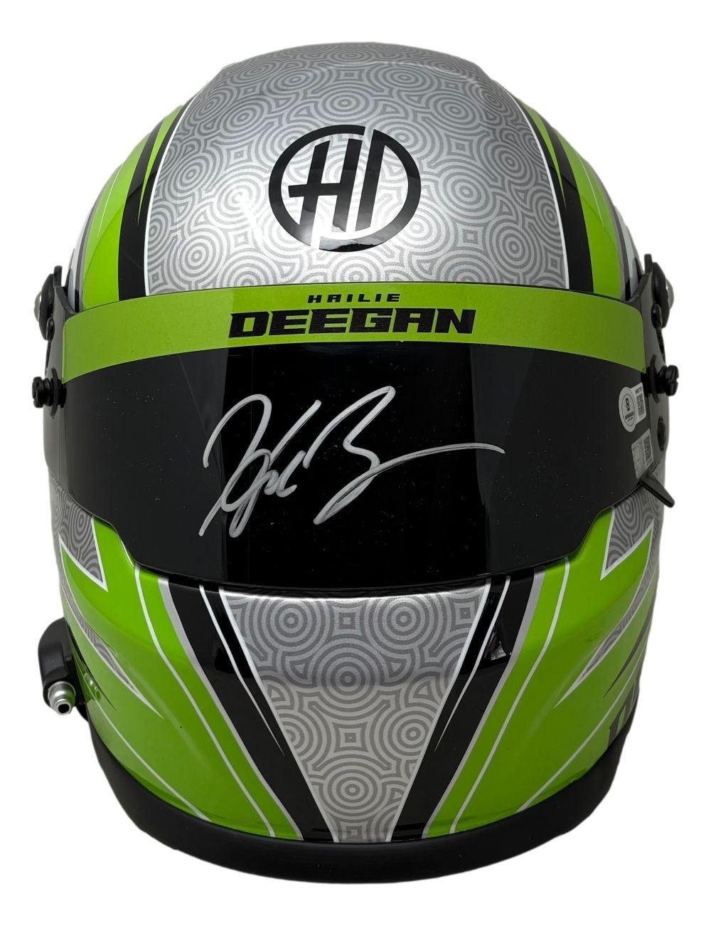 Hailie Deegan Signed NASCAR Full Size Replica Racing Helmet BAS product image 1, provided for visual reference and product