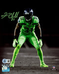 Kam Chancellor Signed 8x10 Photo (Color Rush) Seattle Seahawks Beckett BAS product image 1, provided for visual reference