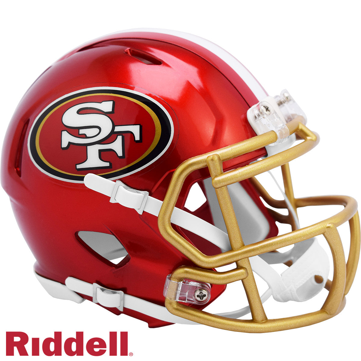 San Francisco 49ers Flash Speed Mini Helmet Riddell New In Box 30736 product image 1, provided for visual reference and