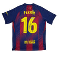Autographed/Signed Fermin Lopez Barcelona Red/Blue Jersey Beckett BAS COA product image 1, provided for visual reference and