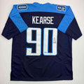Autographed/Signed JEVON KEARSE Tennessee Dark Blue Jersey JSA COA Auto product image 1, provided for visual reference and