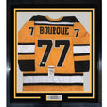 Framed Autographed/Signed Ray Bourque 35x39 Boston Yellow Jersey JSA COA product image 1, provided for visual reference and