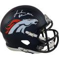 Jonah Elliss Autographed/Signed Denver Broncos Mini Helmet Beckett Witness 58256 product image 1, provided for visual