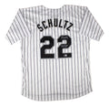 Noah Schultz Chicago Signed White Baseball Jersey MLB Debut 4-14-26 BAS product image 1, provided for visual reference and