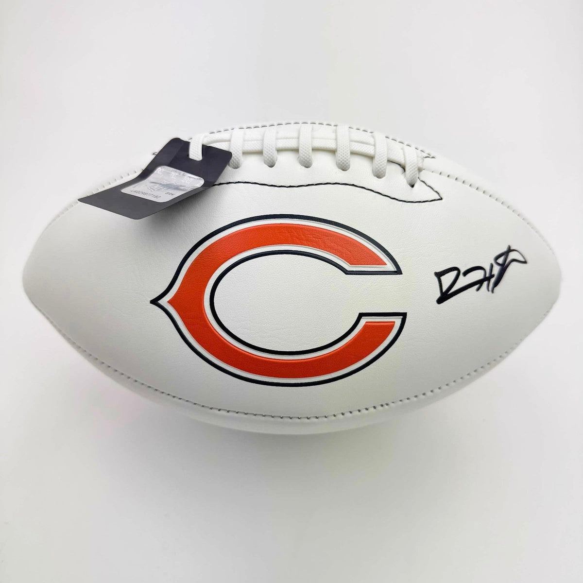 Autographed/Signed Devin Hester Bears Full Size White Panel Logo JSA COA product image 1, provided for visual reference and