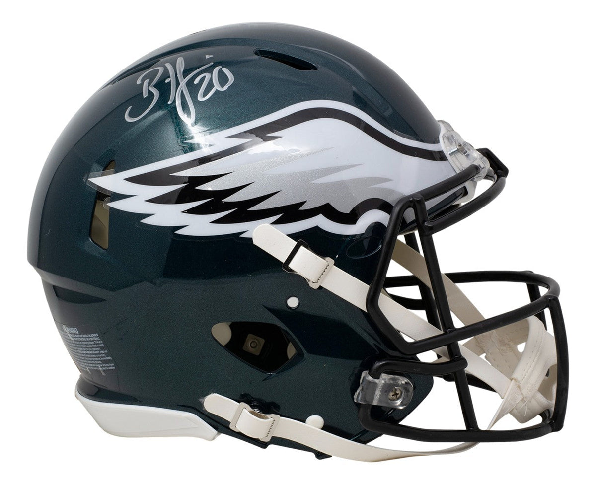Brian Dawkins Signed Philadelphia Eagles Full Size Speed Authentic Helmet BAS product image 1, provided for visual reference