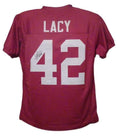 Eddie Lacy Autographed/Signed College Style XL Red Jersey JSA 12023 product image 1, provided for visual reference and
