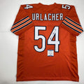 Autographed/Signed Brian Urlacher Chicago Orange Jersey Beckett BAS COA product image 1, provided for visual reference and