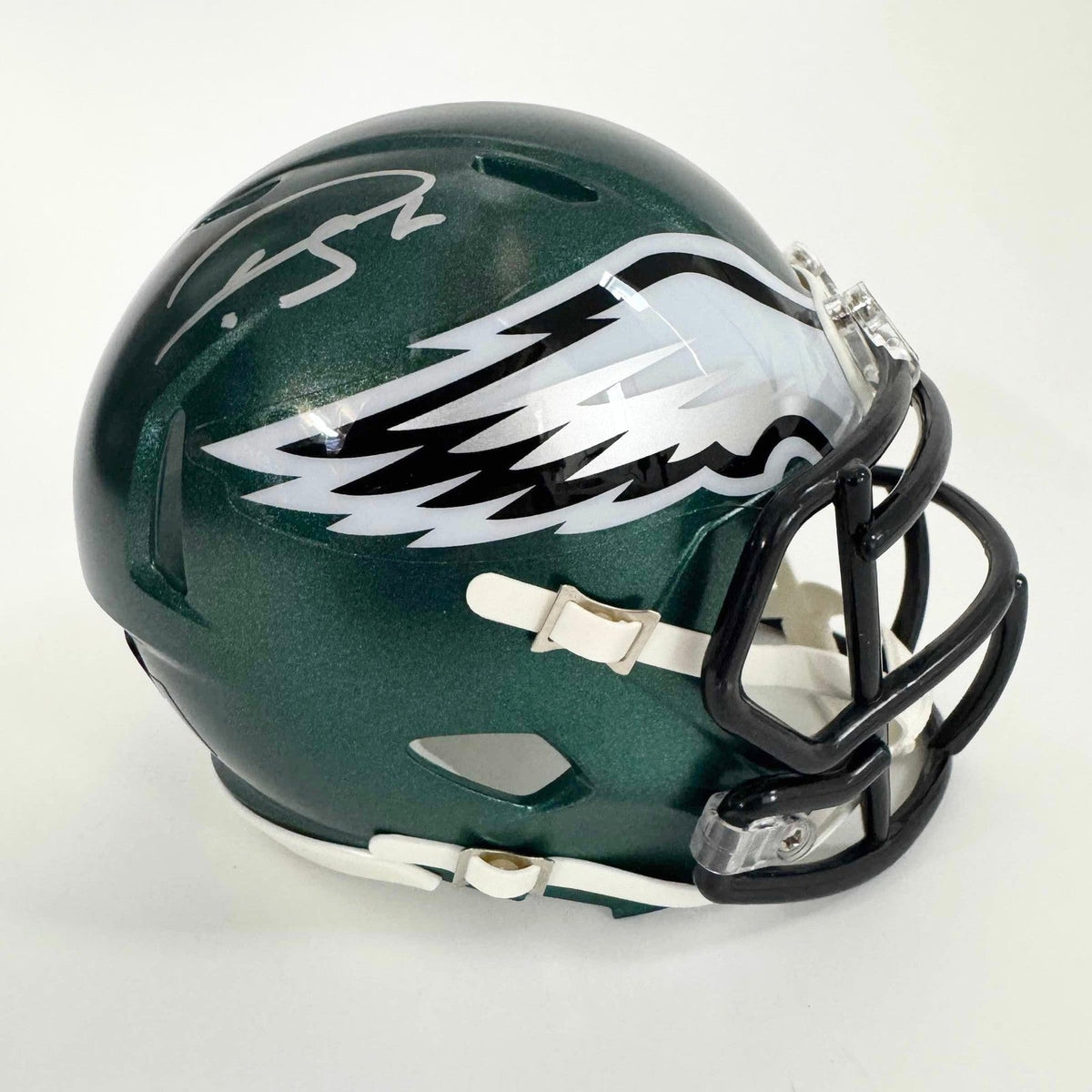 Autographed/Signed Darius Slay Jr. Eagles Mini Helmet Beckett BAS COA product image 1, provided for visual reference and