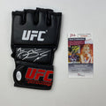 Autographed/Signed Dustin Poirier The Diamond Black UFC MMA Glove BAS COA product image 1, provided for visual reference and