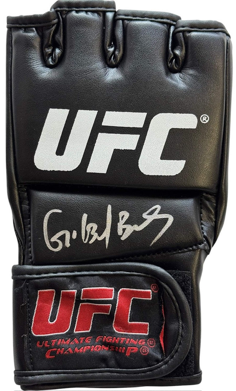 Gilbert Burns Signed UFC Fighting Glove (JSA Witnessed) product image 1, provided for visual reference and product detail