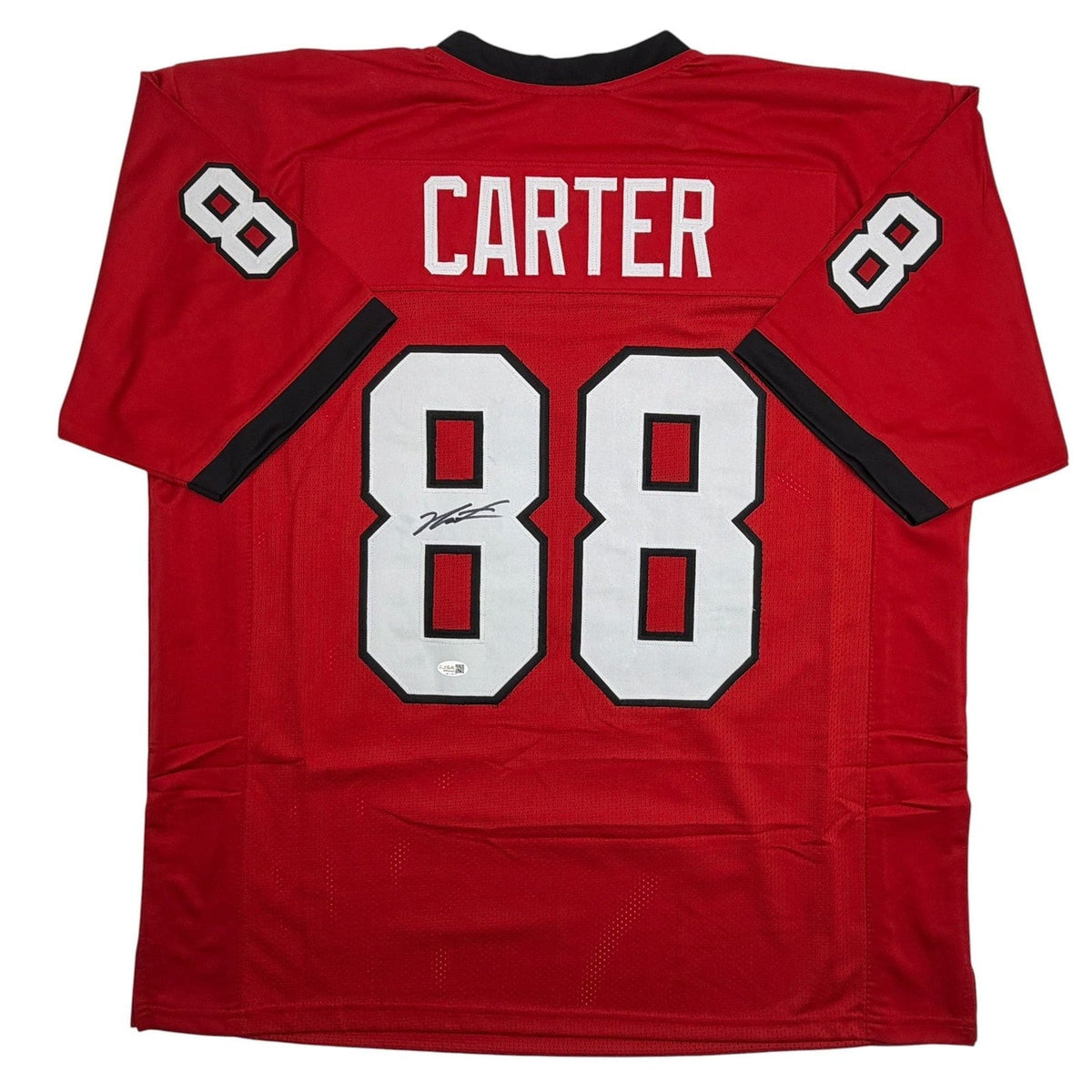 Autographed/Signed Jalen Carter Georgia Red College Football Jersey JSA COA product image 1, provided for visual reference