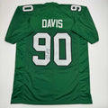 Autographed/Signed Jordan Davis Philadelphia Kelly Green Jersey BAS COA product image 1, provided for visual reference and