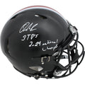 Quinshon Judkins Autographed\ Ohio State Buckeyes Pro Helmet 2 Ins Beckett 49643 product image 1, provided for visual