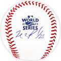Michael Brantley Signed Official 2022 WS Logo MLB Baseball Astros Beckett BAS product image 1, provided for visual reference