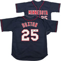 Minnesota Twins Byron Buxton Signed Blue Jersey Beckett BAS product image 1, provided for visual reference and product