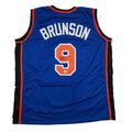 Autographed/Signed Rick Brunson New York Blue Basketball Jersey JSA COA product image 1, provided for visual reference and