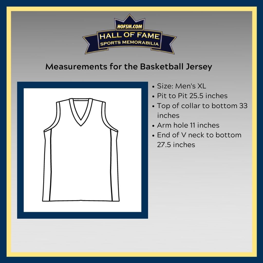 Facsimile Autographed Cameron Boozer Memphis Blue Reprint Auto Jersey XL product image 4, provided for visual reference and