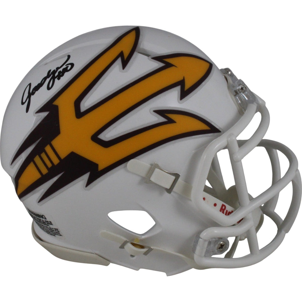 Jordyn Tyson Autographed Arizona State Sun Devils Wht Mini Helmet Beckett 50098 product image 1, provided for visual
