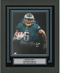 Framed Autographed/Signed DeVonta Smith Eagles 16x20 Photo JSA COA product image 1, provided for visual reference and