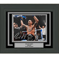 Framed Autographed/Signed Max Holloway UFC Black 8x10 Photo BAS COA product image 1, provided for visual reference and