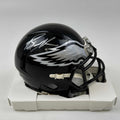Autographed/Signed Brandon Graham Eagles Eclipse Mini Helmet Beckett COA product image 1, provided for visual reference and